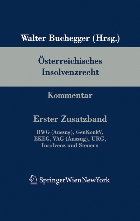 &Ouml;sterreichisches Insolvenzrecht - 