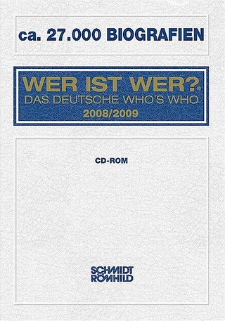 Wer ist Wer? - Das Deutsche Who's Who. Texte z.T. englisch und französisch / Wer ist Wer? - Das Deutsche Who's Who 2008/2009 (CD-ROM)