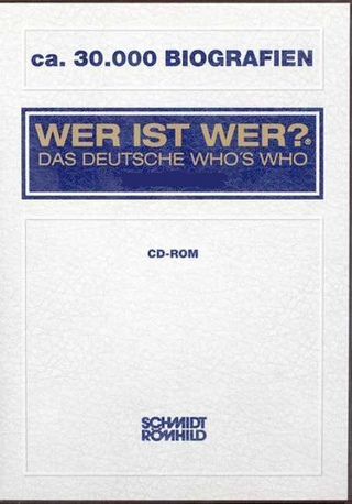 Wer ist Wer? - Das Deutsche Who's Who. Texte z.T. englisch und französisch / Wer ist Wer? - Das Deutsche Who's Who 2007/2008 (CD-ROM)