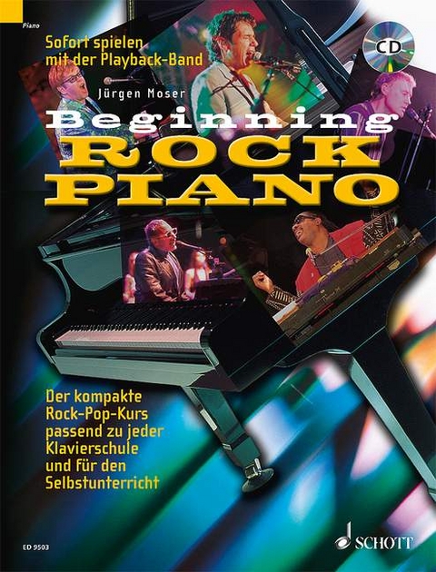Beginning Rock Piano - J&uuml;rgen Moser