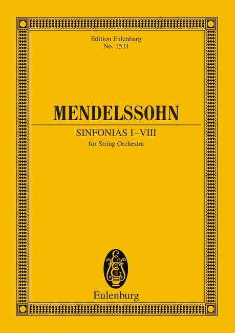 Streichersinfonien I-VIII - 