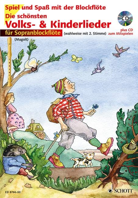 Die sch&ouml;nsten Volks- und Kinderlieder