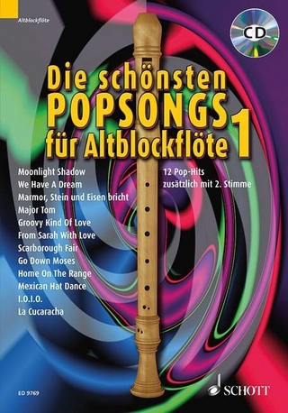 Die schönsten Popsongs für Alt-Blockflöte