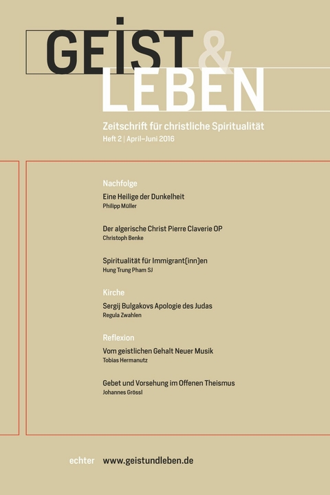 Geist und Leben 2/2016 - 