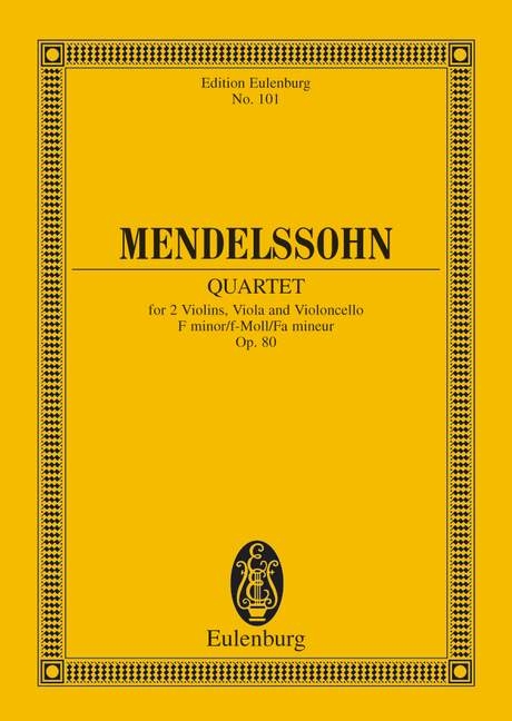 Streichquartett f-Moll - 