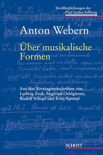 &Uuml;ber musikalische Formen - Anton Webern