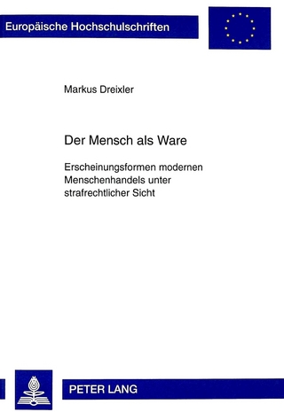 Der Mensch als Ware