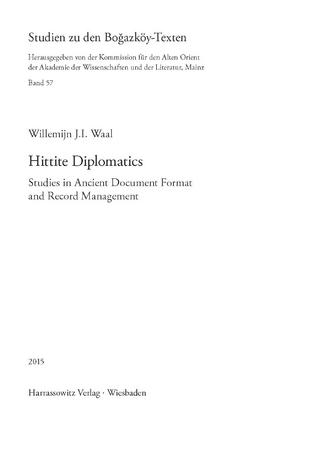 Hittite Diplomatics