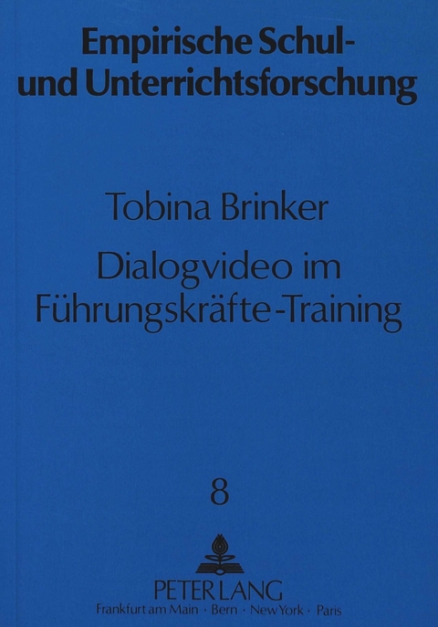 Dialogvideo im F&uuml;hrungskr&auml;fte-Training - Tobina Brinker