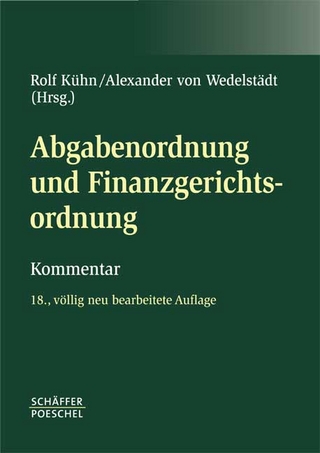 Abgabenordnung und Finanzgerichtsordnung