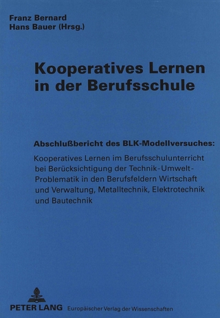 Kooperatives Lernen in der Berufsschule