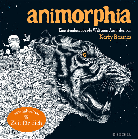 Animorphia – Phantastische Tiermotive - Kerby Rosanes