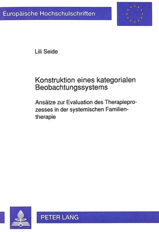 Konstruktion eines kategorialen Beobachtungssystems