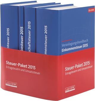 Steuer-Paket 2015: Ertragsteuern und Umsatzsteuer
