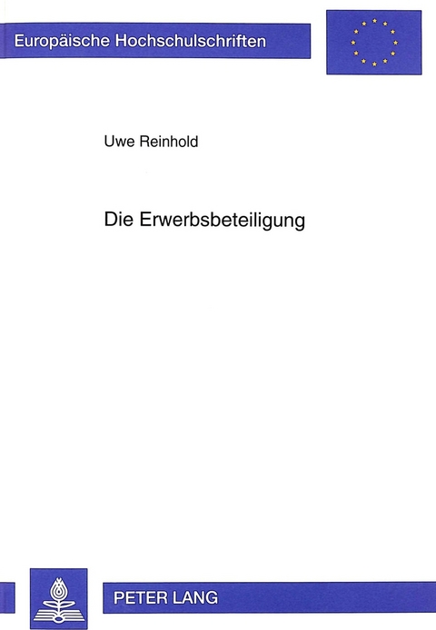 Die Erwerbsbeteiligung - Uwe Reinhold