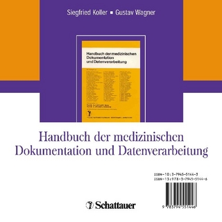 Handbuch der medizinischen Dokumentation und Datenverarbeitung