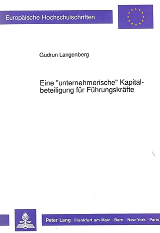 Eine «unternehmerische» Kapitalbeteiligung für Führungskräfte