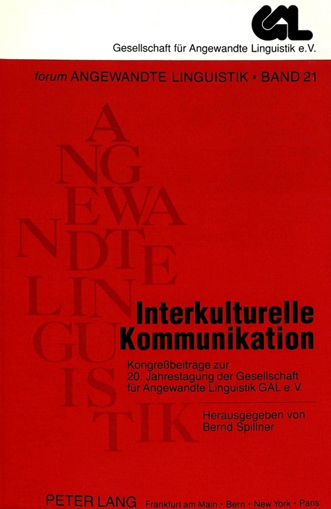 Interkulturelle Kommunikation - 