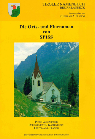 Die Orts- und Flurnamen von Spiss
