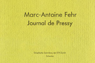 Marc-Antoine Fehr Journal de Pressy