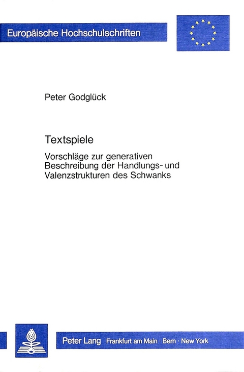 Textspiele - Peter Godgl&uuml;ck