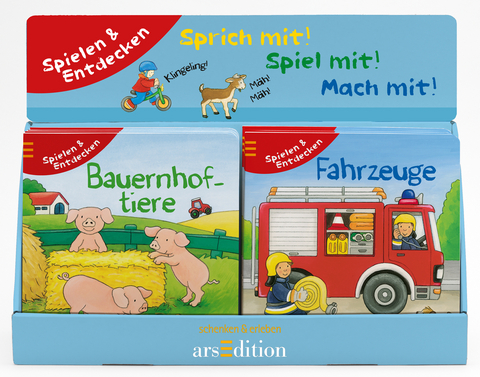 Display Spielen und entdecken (2x5 Ex.) - Sandra Grimm