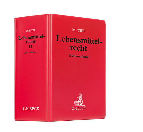 Lebensmittelrecht Hauptordner II 86 mm