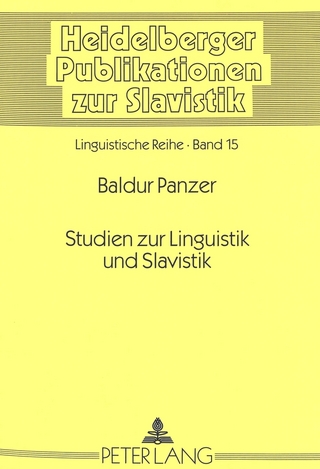 Studien zum slavischen Verbum
