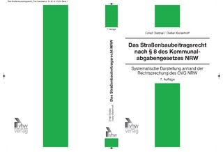 Das Straßenbaubeitragsrecht