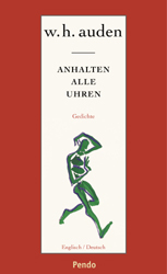 Anhalten alle Uhren - W H Auden