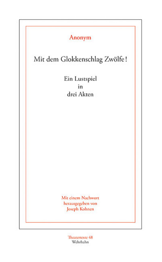 Mit dem Glokkenschlag Zwölfe!