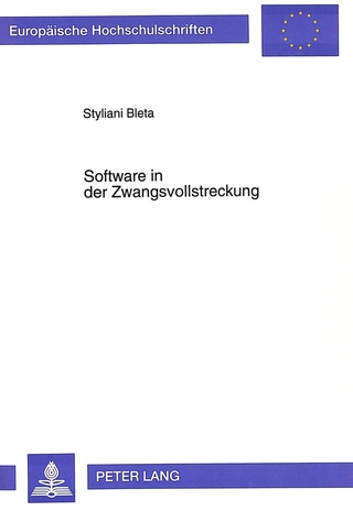 Software in der Zwangsvollstreckung