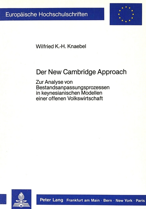 Der New Cambridge Approach - Wilfried Kn&auml;bel