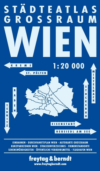 Wien Großraum Städteatlas, Stadtplan 1:20.000