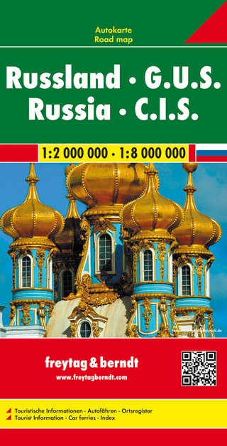 Russland - G.U.S., Autokarte 1:2 Mio. - 1:8 Mio.