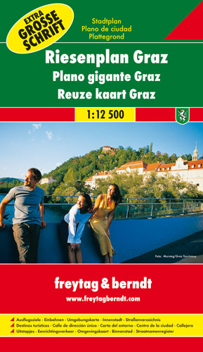 Riesenplan Graz 1:12500 - 