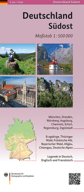 Deutschland Südost 1:500 000