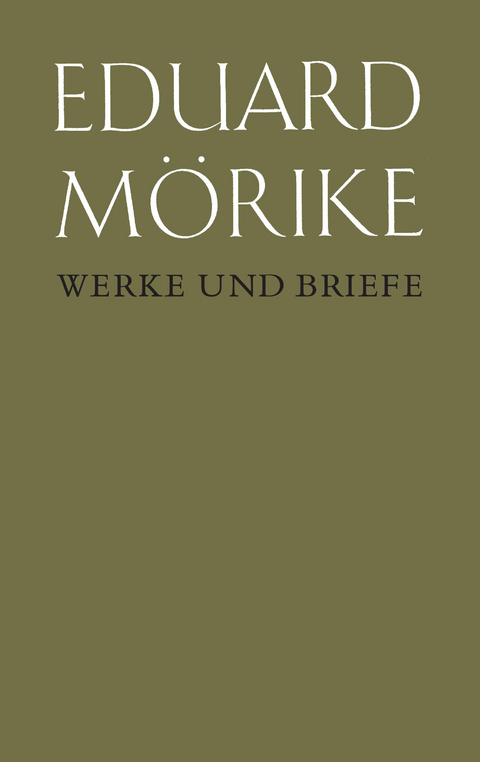 Werke und Briefe. Briefe 1864-1867 - Eduard M&ouml;rike