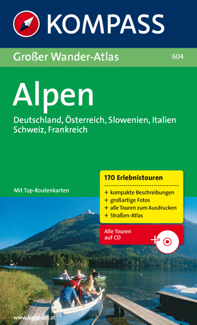 Gro&szlig;er Wander-Atlas Alpen - 