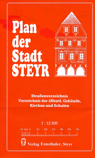 Plan der Stadt Steyr