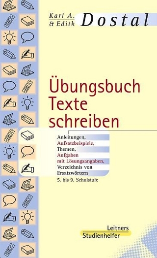 Übungsbuch Texte schreiben