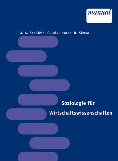 Soziologie f&uuml;r Wirtschaftswissenschaftler - Johann A Sch&uuml;lein, Gertraude Mikl-Horke, Ruth Simsa