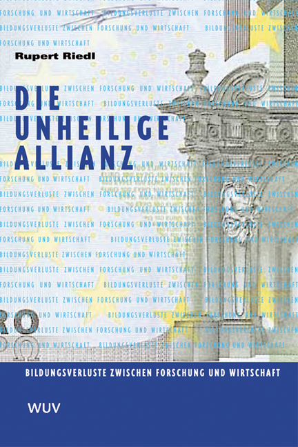 Die unheilige Allianz - Rupert Riedl