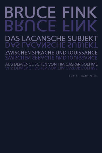 Das Lacansche Subjekt - Bruce Fink