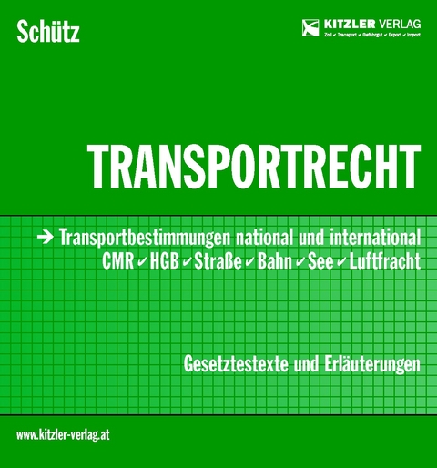 Transportrecht - Peter Sch&uuml;tz