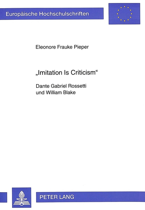 &laquo;Imitation Is Criticism&raquo; - Eleonore Pieper