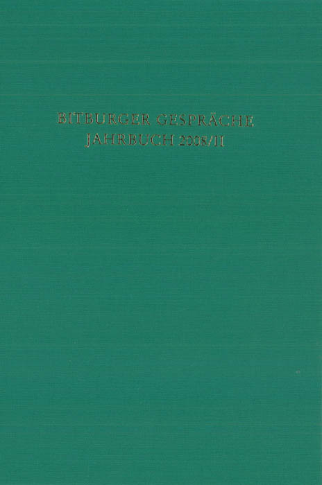 Bitburger Gespräche Jahrbuch 2008/II - 