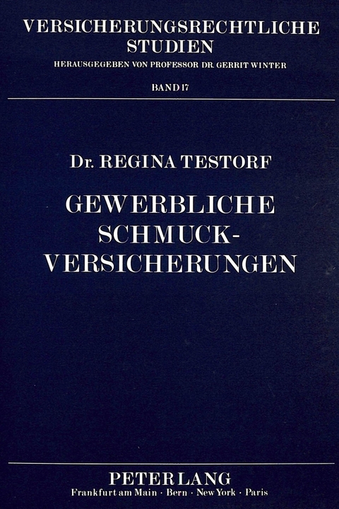 Gewerbliche Schmuckversicherungen - Regina Testorf
