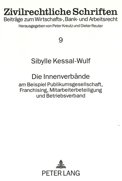Die Innenverb&auml;nde - Sibylle Kessal-Wulf