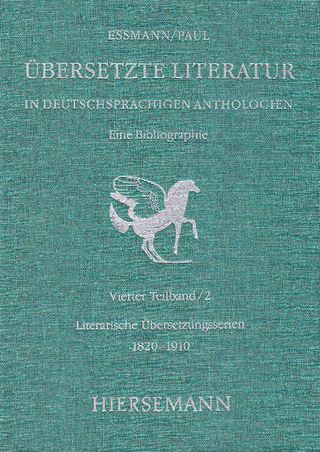Übersetzte Literatur in deutschsprachigen Anthologien. Eine Bibliographie.